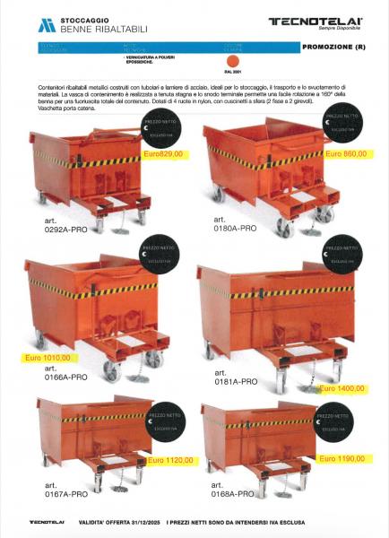 Promozione Benne Ribaltabili