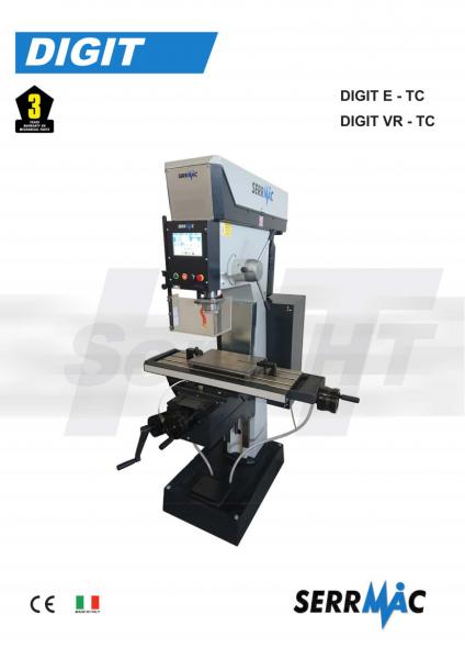 Trapano Serrmac DIGIT E – TC / DIGIT VR – TC