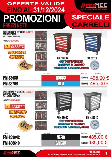 Promo Carrelli 2024